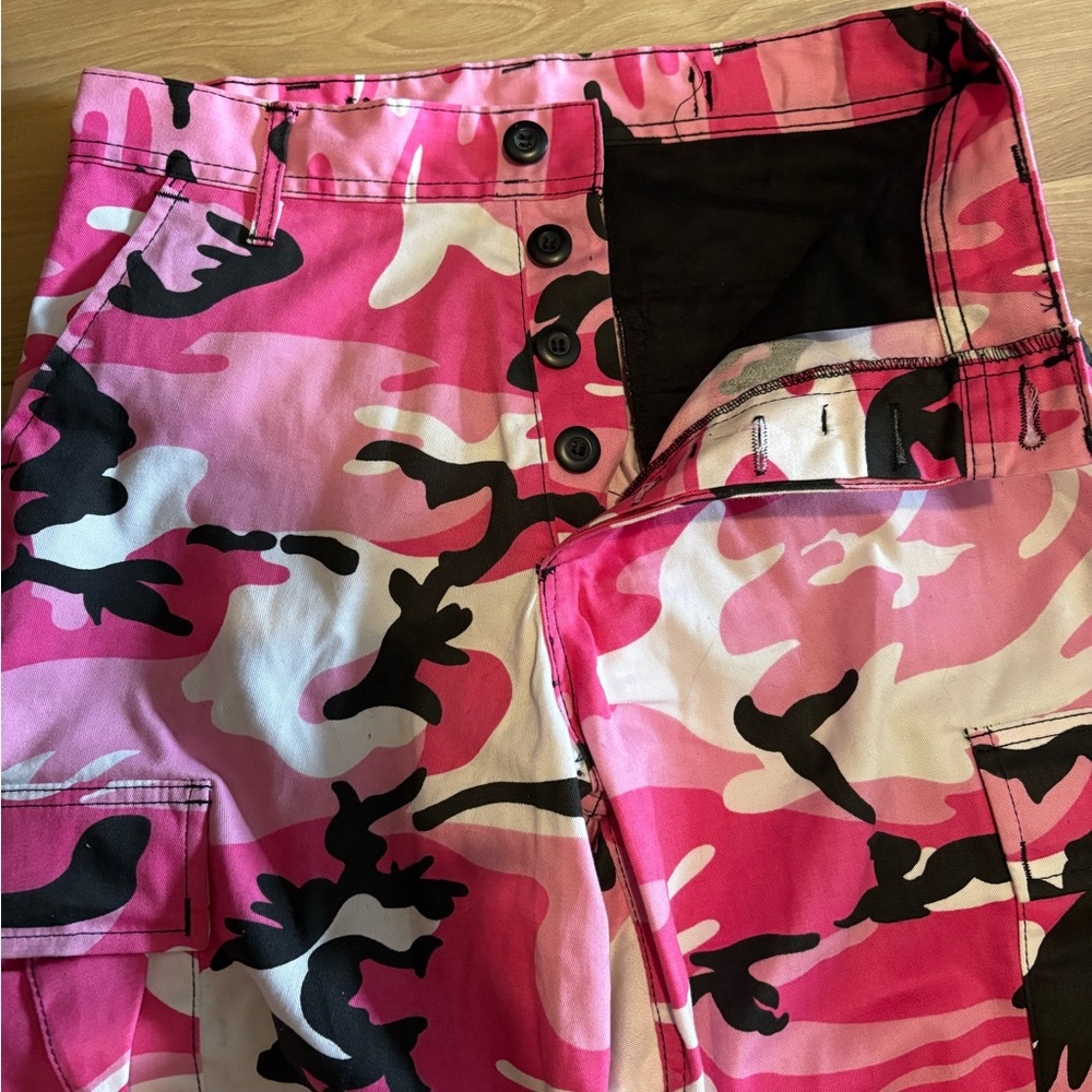 Rothco pink camo cargo pants - Picture 3 of 8
